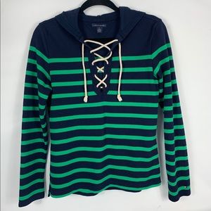 Tommy Hilfiger Women’s Medium Stripped Shirt.